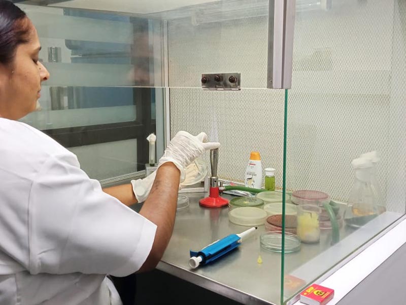 Product Development, Testing and R&D Lab at K P Namboodiri's Ayurvedics