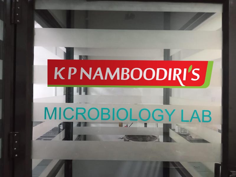 Product Development, Testing and R&D Lab at K P Namboodiri's Ayurvedics