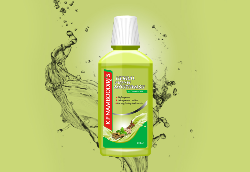 K P Namboodiri's Herbal Fresh Mouthwash