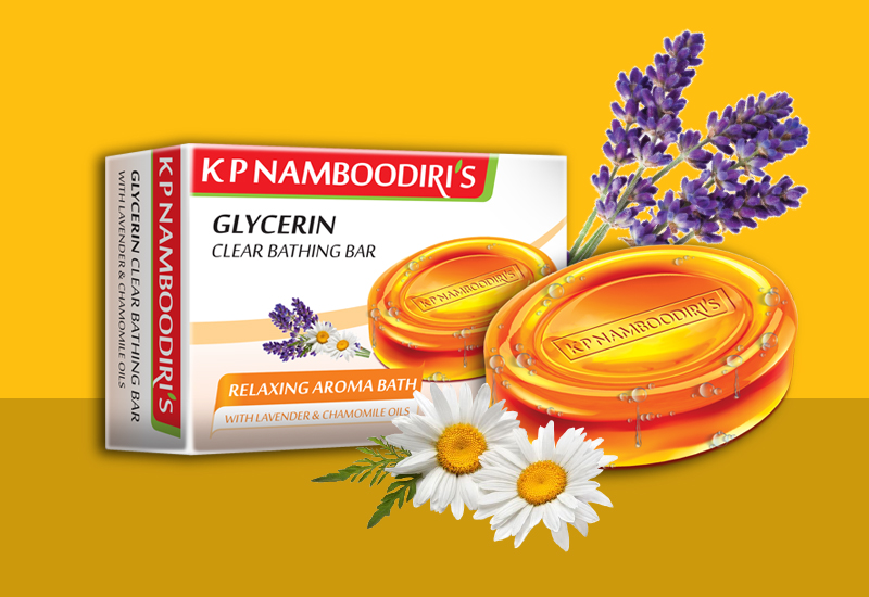 K P Namboodiri's Glycerin Clear Bathing Bar