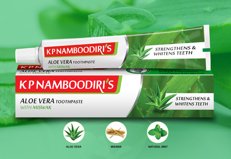 K P Namboodiri's Aloe Vera Toothpaste