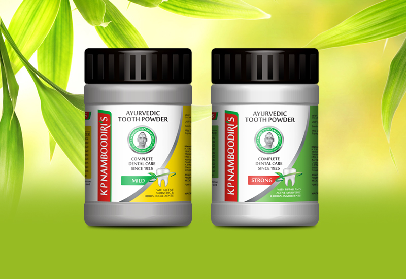 K P Namboodiri's Ayurvedic Tooth Care Powder