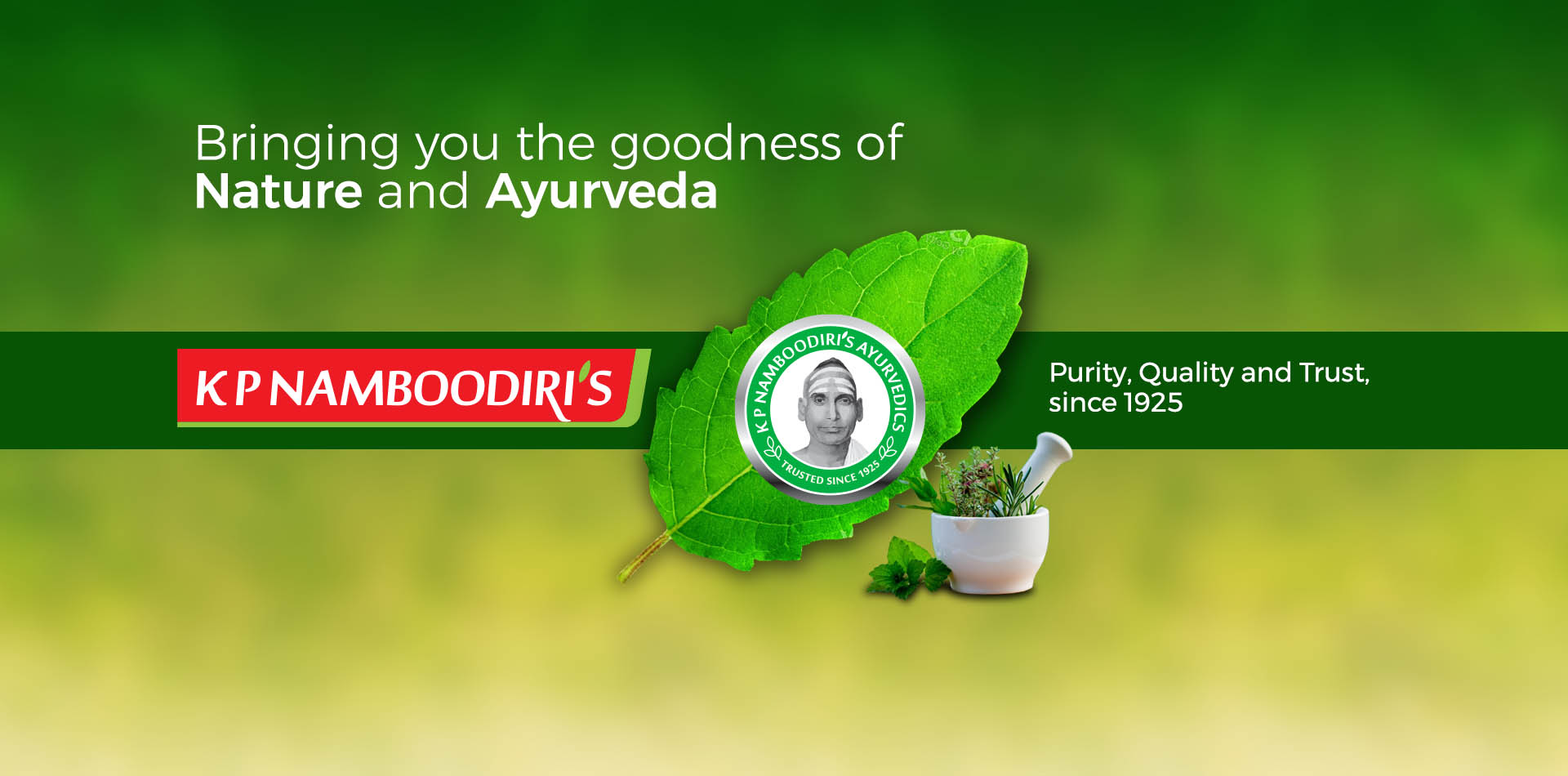 K P Namboodiri's Ayurvedics - Trusted since 1925